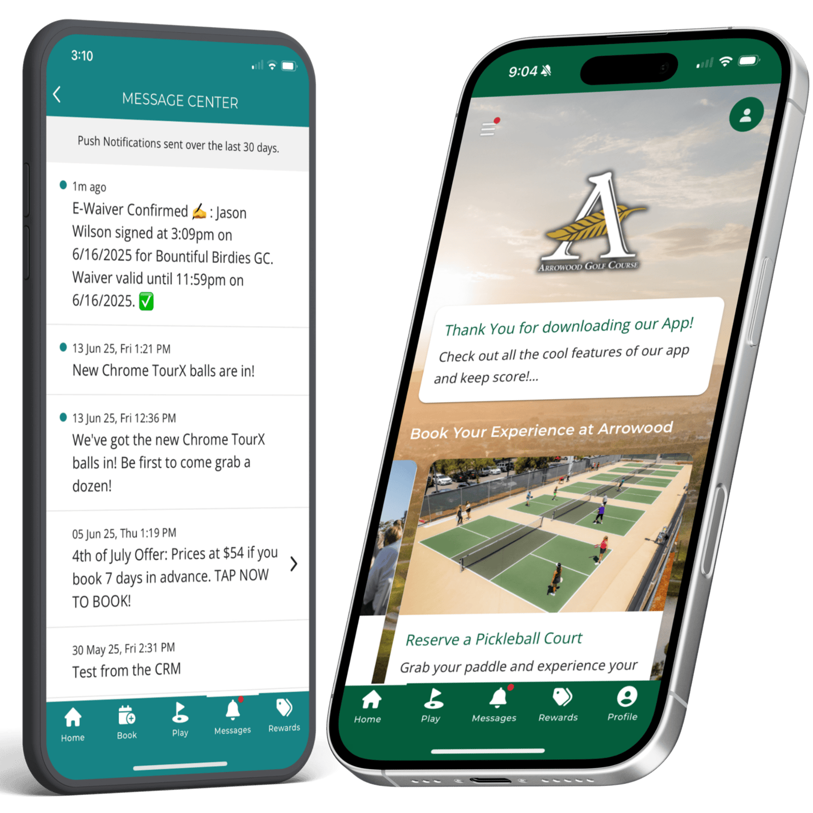 Mobile App Communication Messages