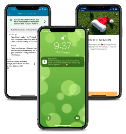 Mobile App Communication Messages